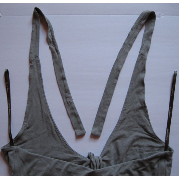 Tommy Bahama Gray Halter Neck Top With Ruffle - Picture 7 of 11
